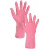 VITAL ECO upratovacie rukavice latexové, ružové, veľkosť 8/M