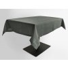 XPOSE® Obrus STRIPE - tmavo sivý 140x180 cm,