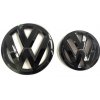 VW TIGUAN (2017-2020) predný a zadný znak, logo (15cm a 11cm) - čierna lesklá