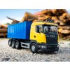 EMEK SCANIA R730 V8 hákový nosič kontajnerov žltá