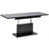 Wilsondo Rozkladací konferenčný / jedálenský stôl Opti 2v1 126-168x70 - čierny