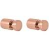 COLORADO - Kúpeľňové príslušenstvo Vešiak 30 mm - 2 ks, Golden Pink - lesklý COA0103/30ZRL, RAV Slezák