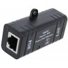 PoE pasívny Gigabit injektor - DC konektor 5,5/2,1mm, RJ45, 5-48V, 2A