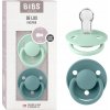 Bibs De Lux ze silikon 2ks Nordic Mint/Island Sea