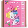 Magnetická stavebnica CONNETIX - Glitter Unicorn Pack 56 kusov