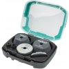 Wolfcraft Centrovacia pomôcka, existujúce otvory: ⌀ 35 – 70 mm, nové otvory: od ⌀ 60 mm, plast, kov 5953000