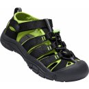 Keen Newport H2 detské sandále black/lime green