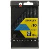 Stanley Príslušenstvo - 10-dielna súprava vrtákov do kovu STA56030-QZ