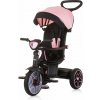 CHIPOLINO Tříkolka se stříškou a hudebním boxem Derby 2v1 Flamingo