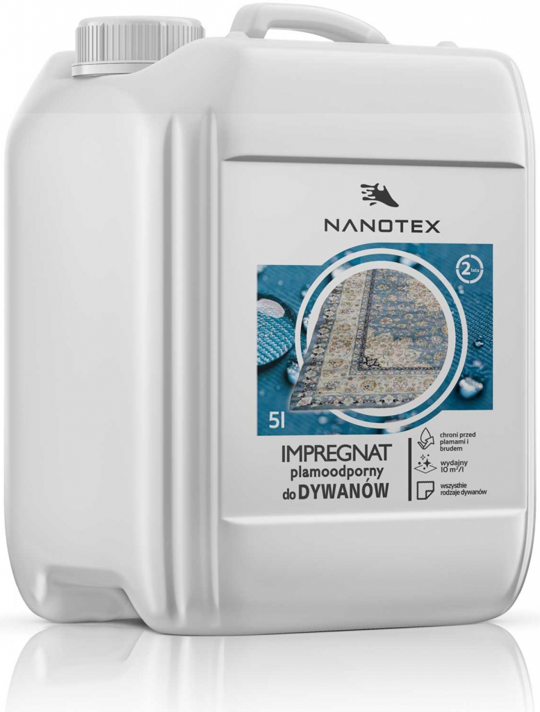 Nanotex ochranná impregnácia na koberce Objem: 5L