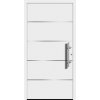 Splendoor Hliníkové vchodové dvere Moderno M480/P, biele, 110 P