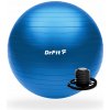 Gymnastická lopta DrFit Fitness s pumpou 65 cm modrá