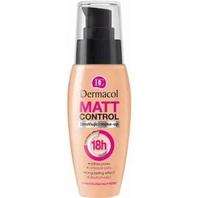 Dermacol Matt Control 18h - Zmatňujúci make-up 30 ml - č. 4