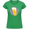 Akciové Dámske Tričko Soft-Style Gildan - Motív - Pivo so smrtkou 2 - Irish Green - XL - Dámske