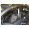 Deflektory - protiprievanové plexi Mazda 5 5D od 2006