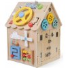 2Kids Toys Activity board Domeček přírodní