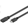 PremiumCord KU31MFA015 Predlžovací, USB3.1 Typ C samica/USB3.1 Typ C samec, 1,5m