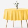 Goldea okrúhly obrus malaga - žltý Ø 180 cm