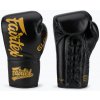 Boxerské rukavice Fairtex Glory Competition Lace Up black