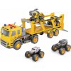 Wiky Vehicles Ťahač so 4 autami a efektmi 45 cm