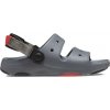 Detské sandále Crocs, CLASSIC ALL-TERRAIN SANDAL K sivá,červená, 32/33