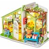 Robotime miniatúra domčeka Kvety na jarné stretnutie