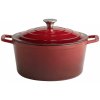 APS Liatinový hrniec 6 l, červený | APS, 5 hviezdičiek