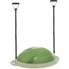 Balančná podložka inSPORTline Dome Hold s gumovými expandermi 100 cm / 4,6 kg zelená