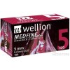 Wellion MEDFINE plus PENNEEDLES 5 mm, 32G ihla na aplikáciu inzulínu pomocou pera 1x100 ks MED TRUST Handelsges. m. b. H.