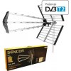 Sencor SDA-640 / pasívna vonkajšia anténa / DVB-TT2 / 10dB / LTE filter (8590669106554)