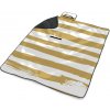 Sablio Plážová deka Zlaté pruhy: 200x140 cm