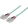 Intellinet 750844 optické vlákno LWL prepojovací [1x zástrčka SC - 1x zástrčka SC] 50/125 µ Multimode OM3, 5m