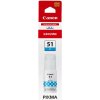Canon originálny ink 4546C001, cyan, 7700str., 70ml, GI-51C, Canon PIXMA (4546C001)