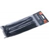 Extol nylon PA66 8856154 pásky sťahovacie na káble čierne 150 x 2,5 mm 100 ks