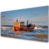 Obraz plexi Loďka more príroda 100x50 cm