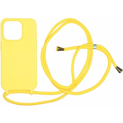 Kryt na mobil Mobile Origin Lanyard Case Yellow iPhone 15 Pro (LYC-S-YLW-15PRO)