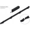 Open-gate hrebeň nylon-kov 26x19mm, L-1000mm, M4, max do 400kg, 4x úchyt so skrutkou, kovové jadro 6x10mm