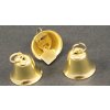 Zvonček - zlatá - veľkosť 2,5 cm
