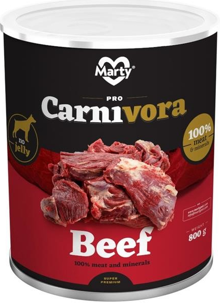 Marty ProCarnivora Beef 0,8 kg