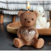 Bartek Candles Vonná sviečka Medvedík Shiny Heart - hnedý 63g