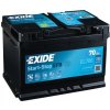 Exide Štart-stop EFB 12V 70Ah 720A EL700, EL700