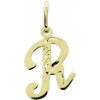 Zlatý prívesok písmeno 
