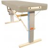 Prenosný elektrický masážny stôl Clap Tzu Linea Wellness Farba: PU - perlová (pearl), Rozmery: 192x75cm, Doplnky: sieťové napájanie + nožný spínač od 192*75 cm | 29 kg | 13 farieb