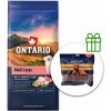 Ontario Adult Large Fish & Brown Rice 12 kg + Rabbit Snack 500g ZADARMO