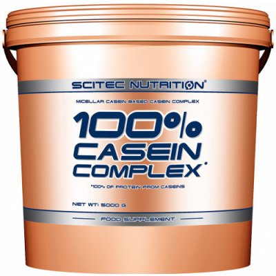 Scitec Nutrition 100% Casein Complex 5000 g, belgická čokoláda