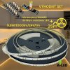 SET LED pásik 24V 9,6W 6000K 1017lm/m 25m 120 LED/m + 10ks dimmer TD003