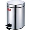 TORO Nerezový nášľapný kôš na odpadky 12l 260952