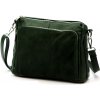 Kožená kabelka Luka zelená KZ2259620