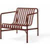 HAY Kreslo Palissade Lounge Chair Low, iron red