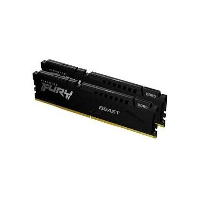 Pamäťový modul Kingston FURY Beast Black DDR5 16GB (2x16GB) 6000Mhz CL40 (KF560C40BBK2-16)